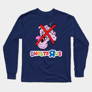 Ghosts R Us with wordmark Long Sleeve T-Shirt